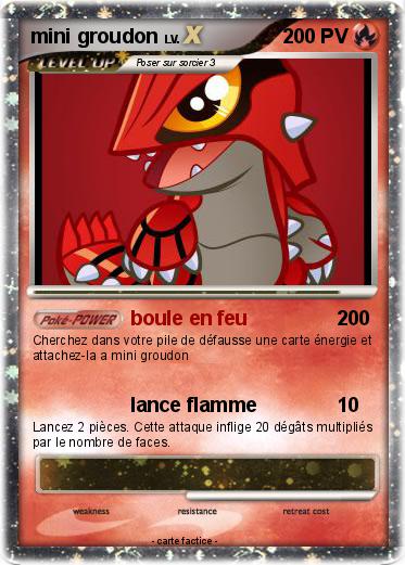 Pokemon mini groudon