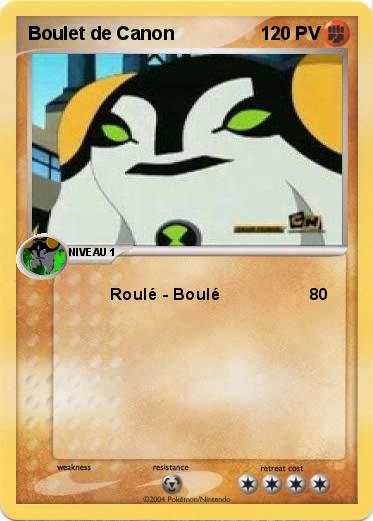 Pokemon Boulet de Canon
