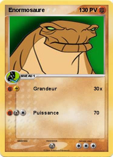 Pokemon Enormosaure