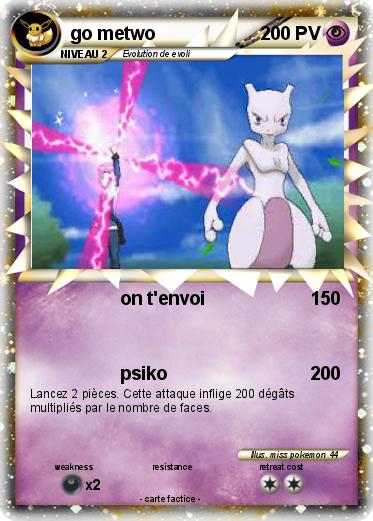 Pokemon go metwo