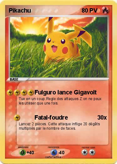 Pokemon Pikachu