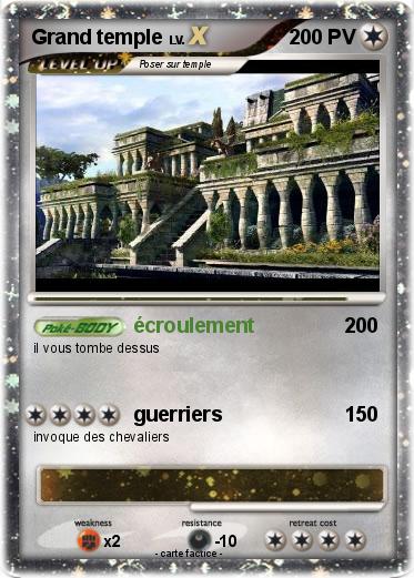 Pokemon Grand temple