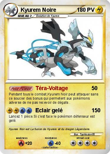 Pokemon Kyurem Noire