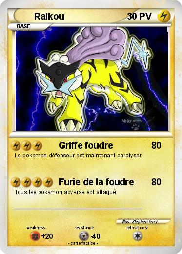 Pokemon Raikou