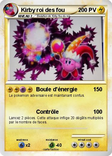 Pokemon Kirby roi des fou