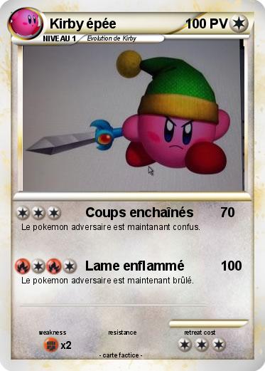 Pokemon Kirby épée