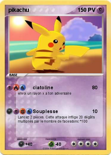 Pokemon pikachu