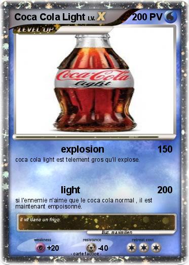 Pokemon Coca Cola Light