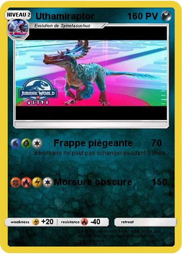 Pokemon Uthamiraptor