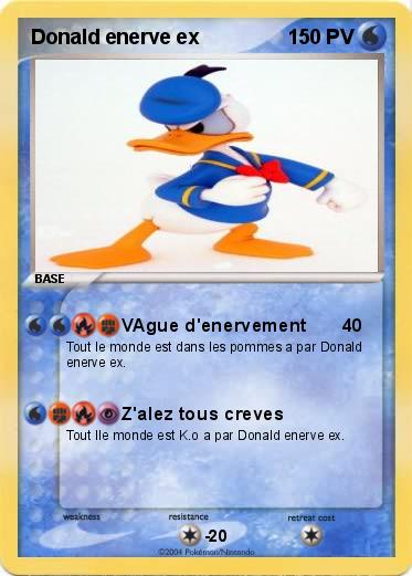 Pokemon Donald enerve ex