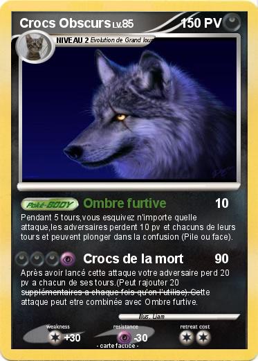 Pokemon Crocs Obscurs