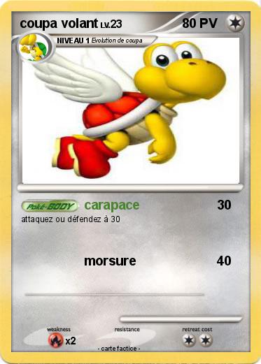 Pokemon coupa volant