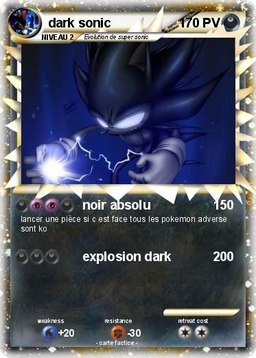Pokemon dark sonic