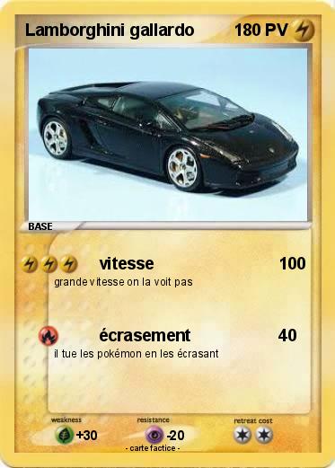 Pokemon Lamborghini gallardo