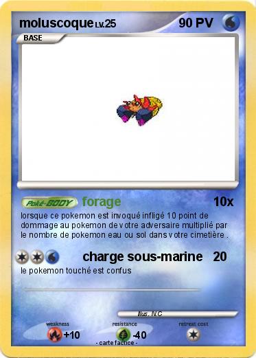 Pokemon moluscoque