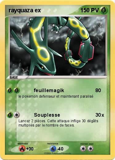 Pokemon rayquaza ex