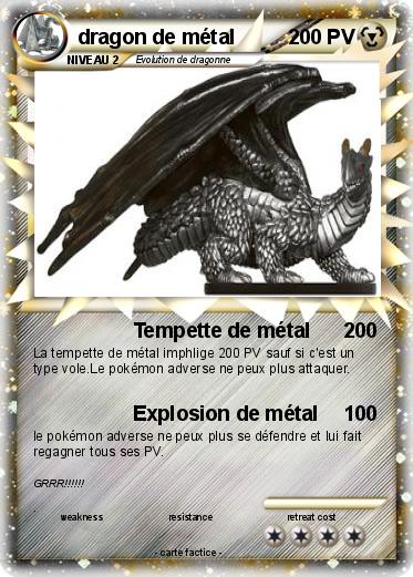 Pokemon dragon de métal