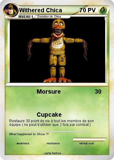 Pokemon Withered Chica