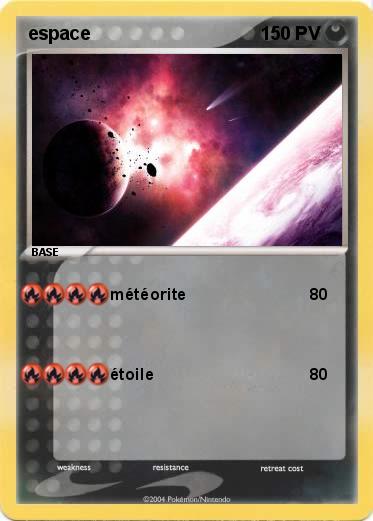 Pokemon espace