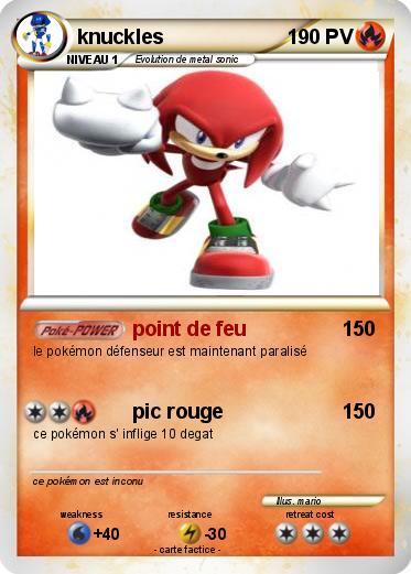 Pokemon knuckles