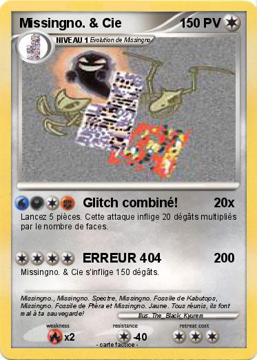 Pokemon Missingno. & Cie