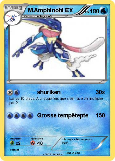 Pokemon M.Amphinobi EX