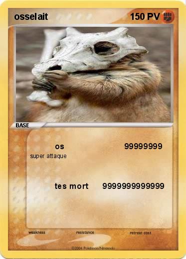 Pokemon osselait