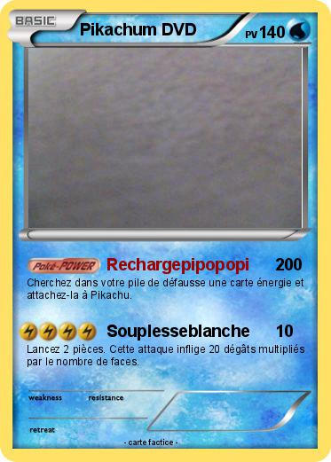 Pokemon Pikachum DVD