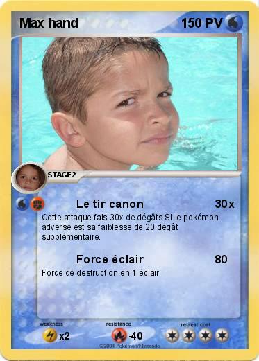 Pokemon Max hand