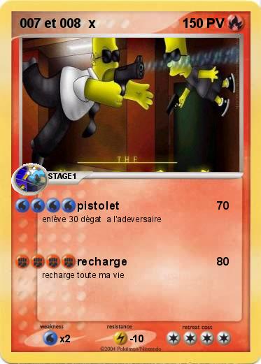 Pokemon 007 et 008  x