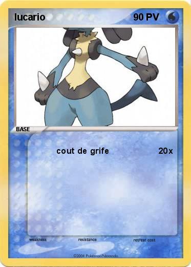 Pokemon lucario