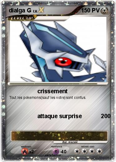 Pokemon dialga G