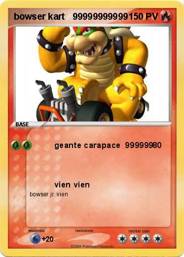 Pokemon bowser kart   99999999999