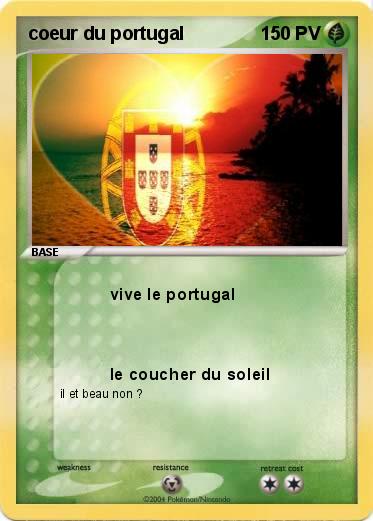 Pokemon coeur du portugal