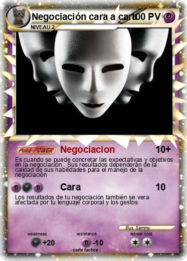 Pokemon Negociación cara a cara