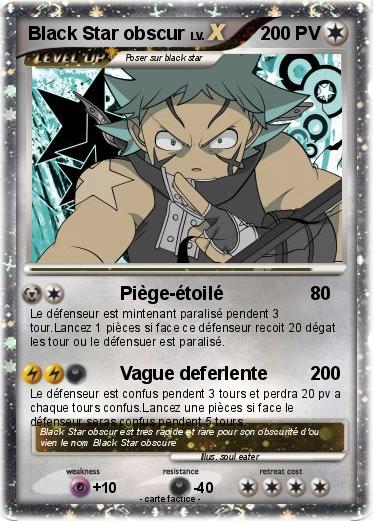 Pokemon Black Star obscur