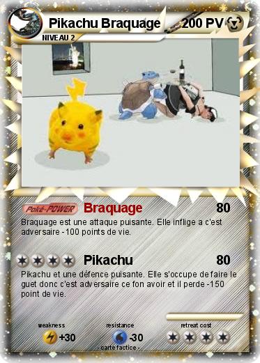 Pokemon Pikachu Braquage