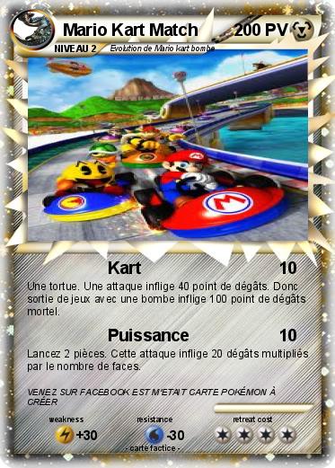 Pokemon Mario Kart Match