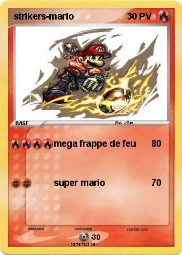 Pokemon strikers-mario