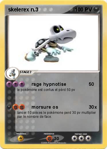 Pokemon skelerex n.3