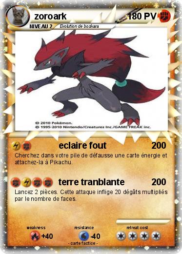 Pokemon zoroark