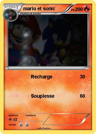 Pokemon mario et sonic