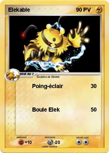 Pokemon Elekable