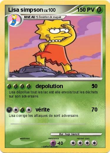 Pokemon Lisa simpson
