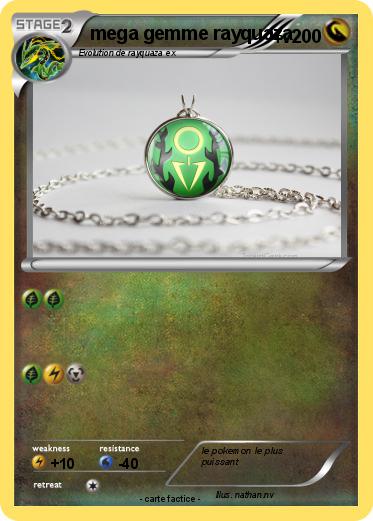 Pokemon mega gemme rayquaza