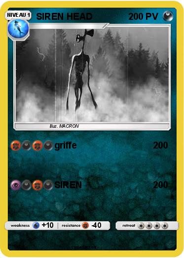 Pokemon SIREN HEAD