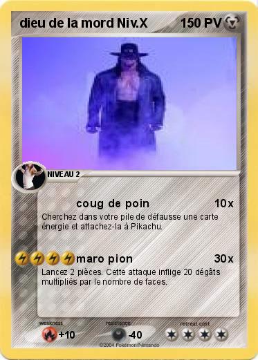 Pokemon dieu de la mord Niv.X