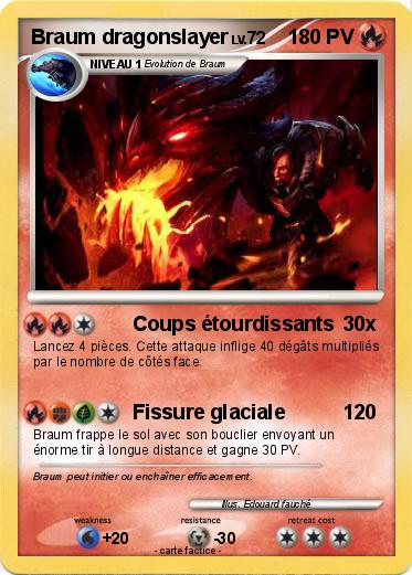 Pokemon Braum dragonslayer