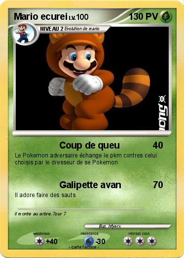 Pokemon Mario ecurei