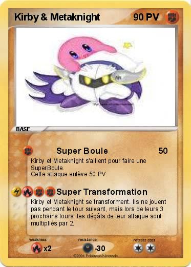 Pokemon Kirby & Metaknight